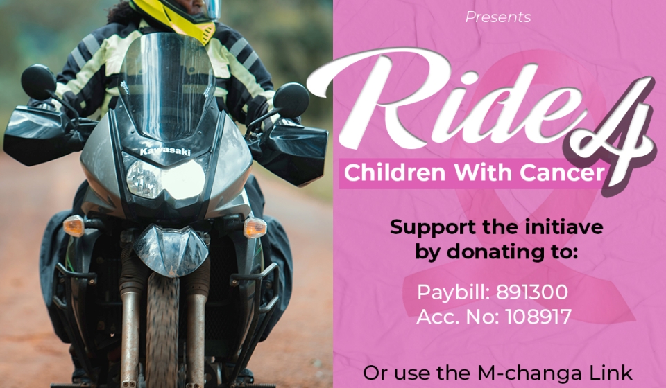 Kagwiria Murungi Rides to fight cancer