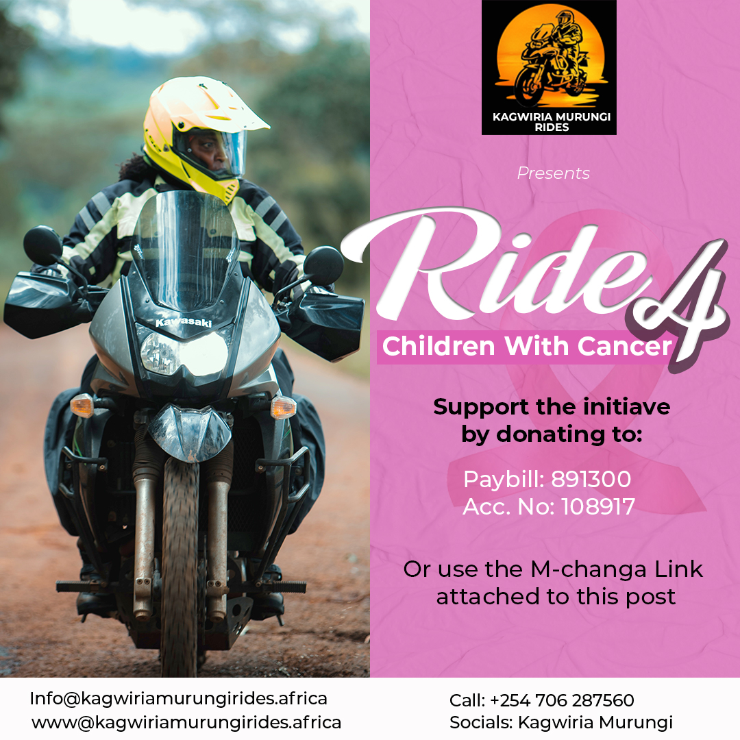 Kagwiria Murungi Rides to fight cancer